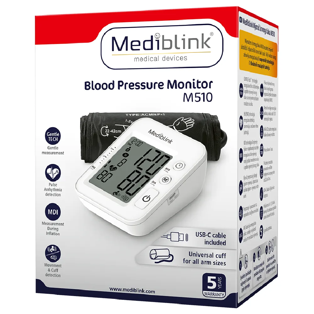 Mediblink M510, merilnik krvnega tlaka (1 aparat)